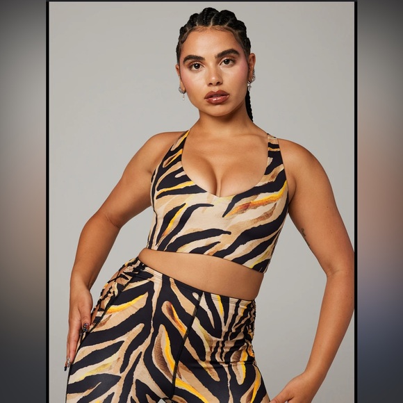 Savage X Fenty Tops - NWT Savage x Fenty Strappy Back Bra Tank Wildcat Women